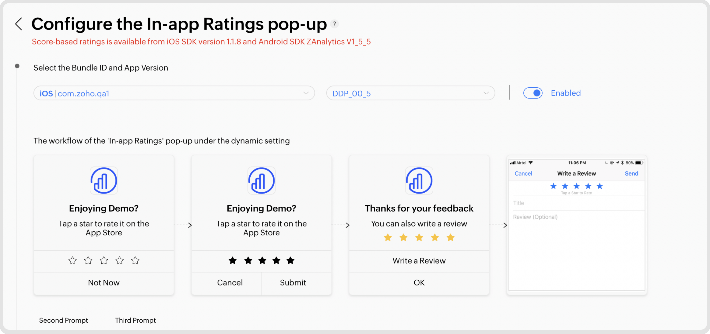 In-app Ratings
