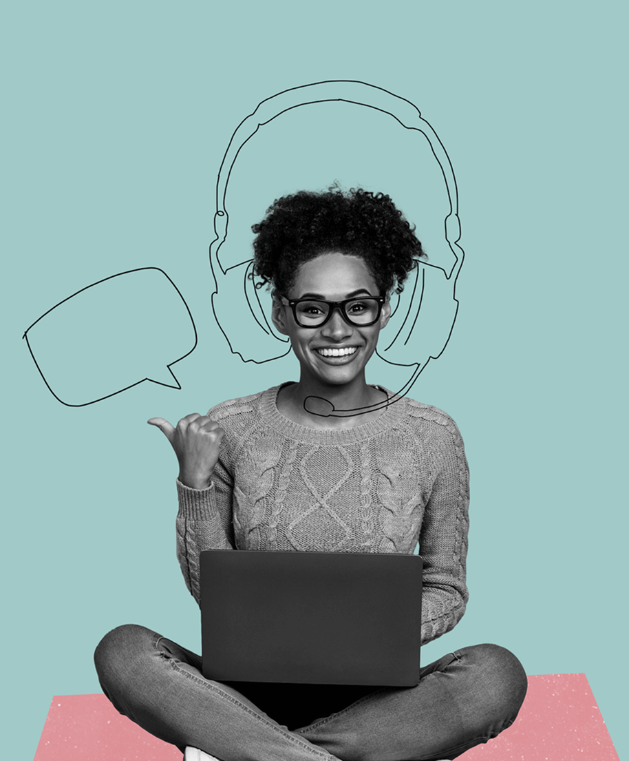 Professional using Zoho Assist