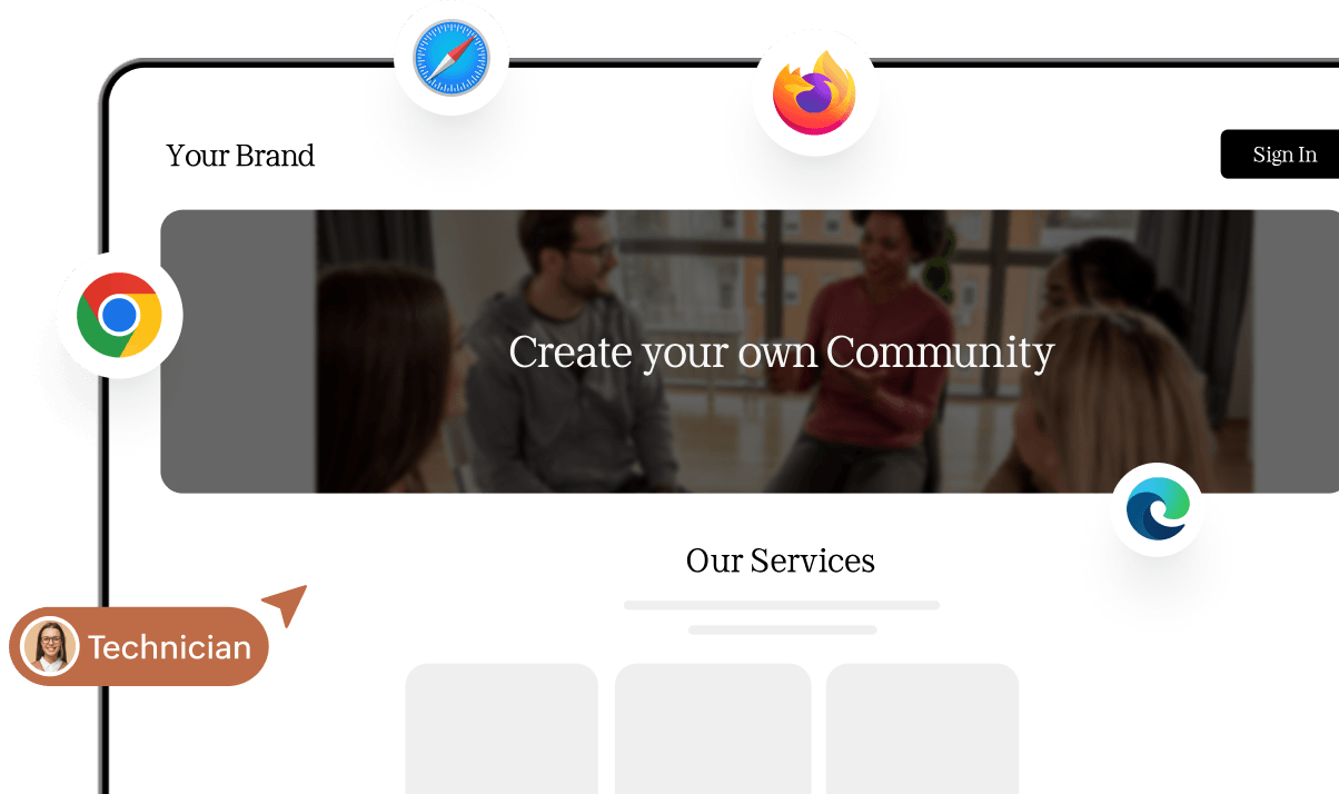 Instant cobrowsing with browser extension