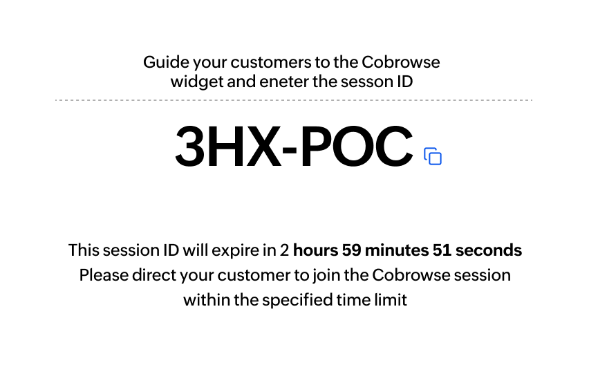 Start a cobrowsing session