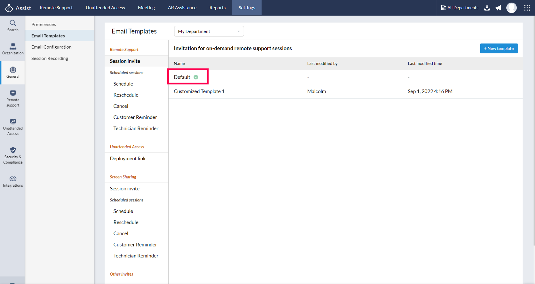 Custom Email Template 1