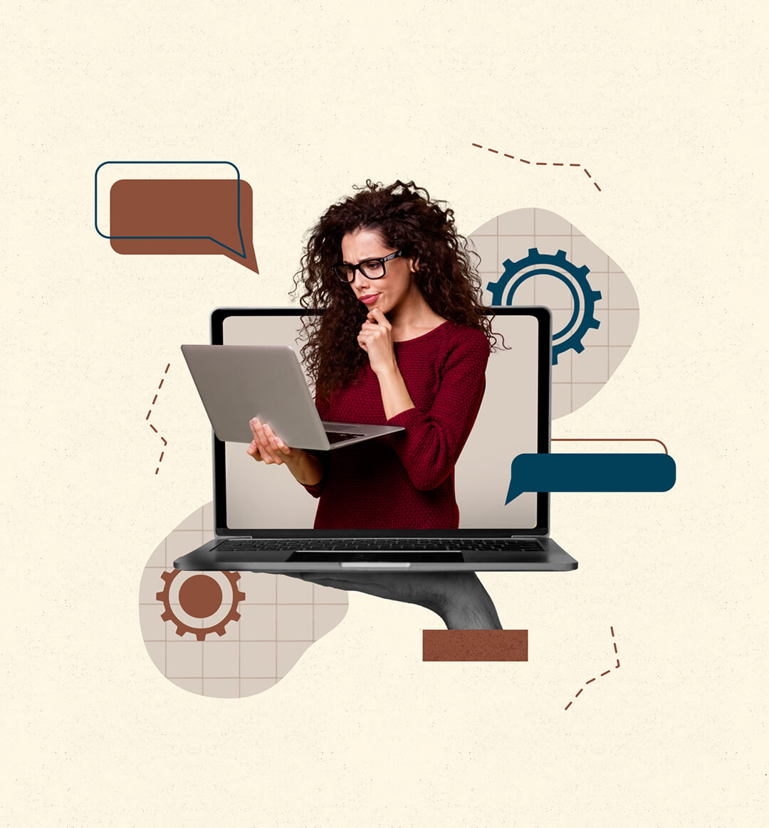 Co-browsing sessions process flow