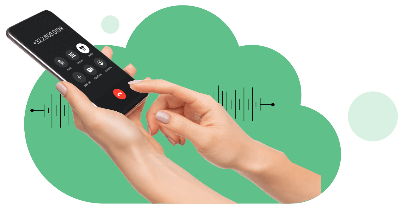 Storage add-on and VoIP-based phone calls
