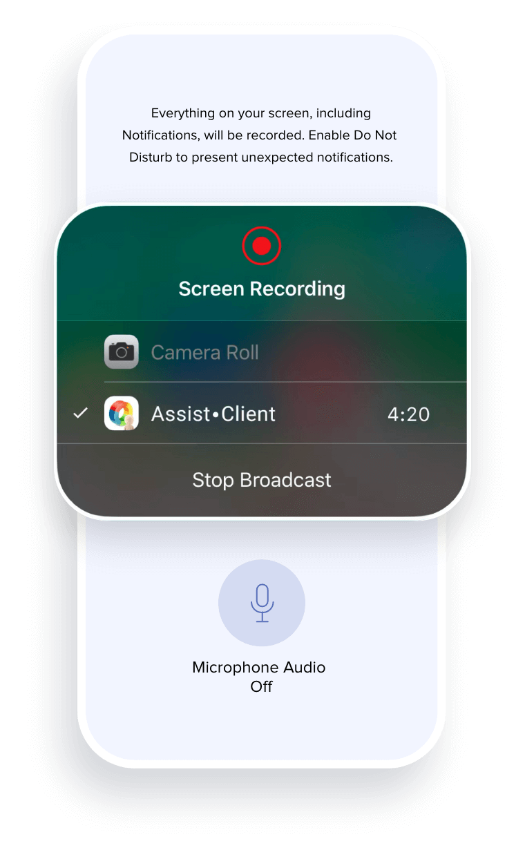 Remote-Zugriff auf iPhones – Zoho Assist