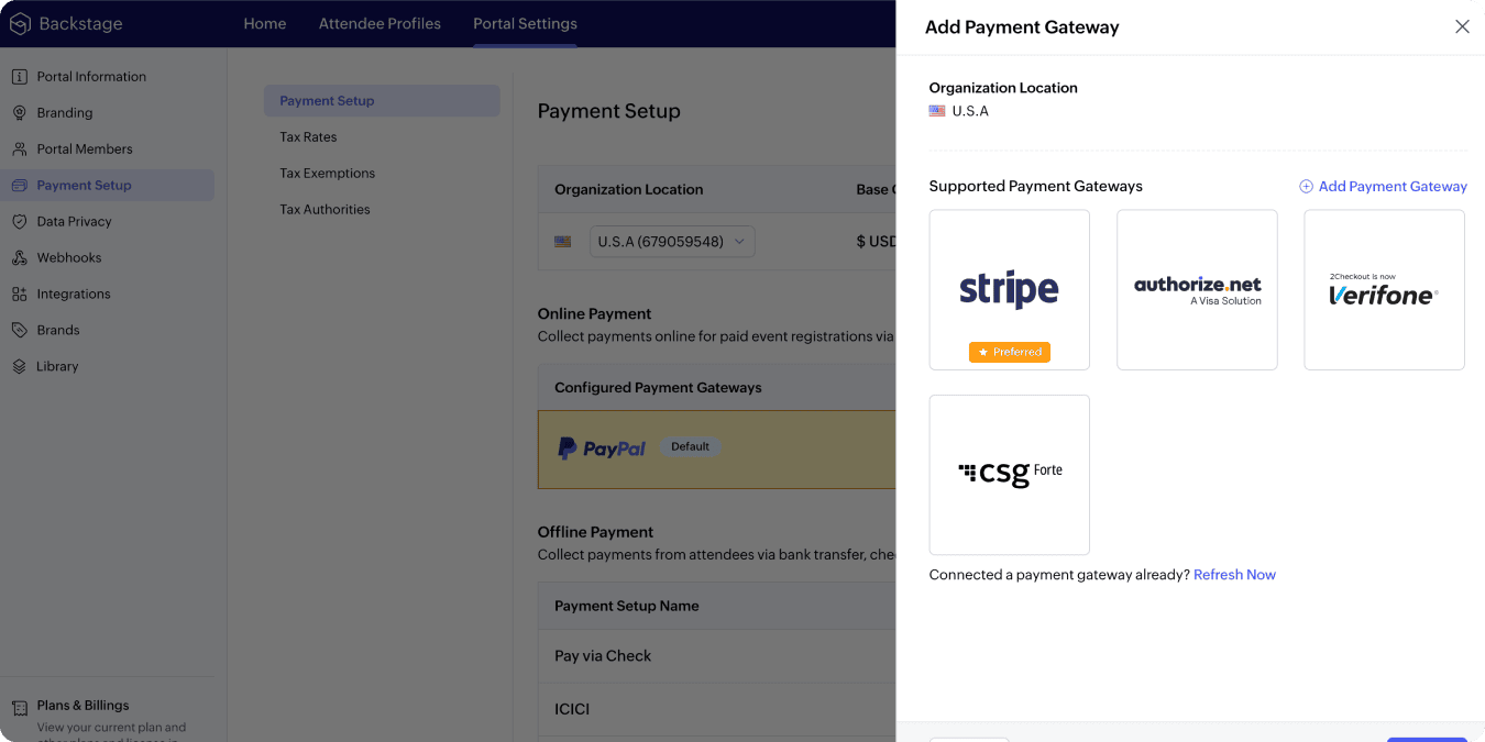 Easy-to-use payment gateway integration