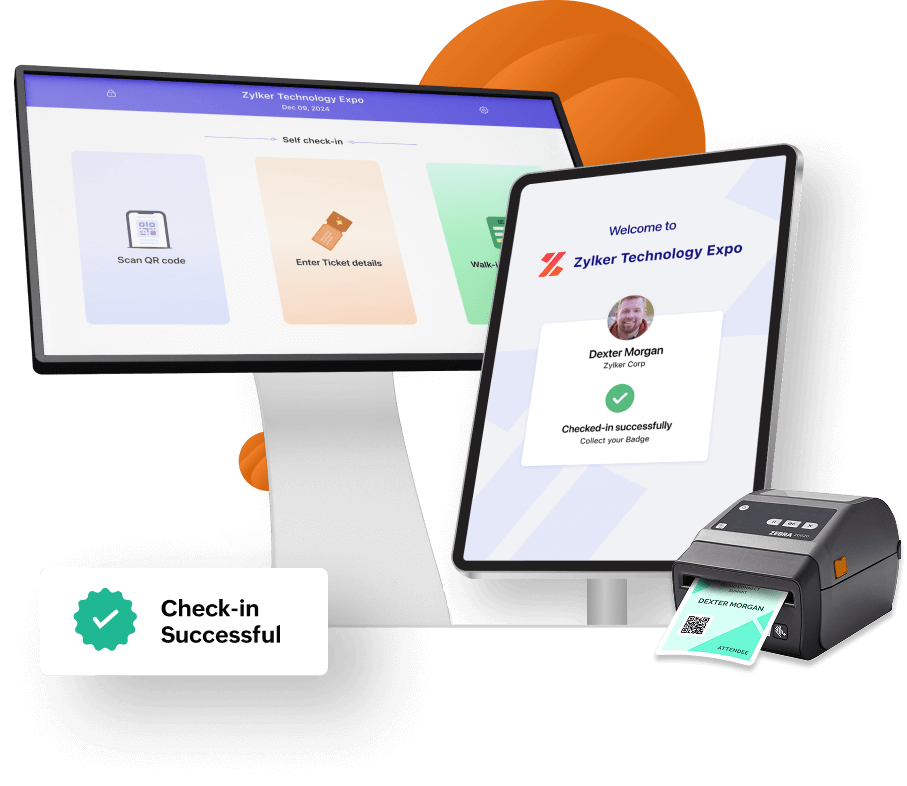 Speed up check-ins with self-serve badge kiosks