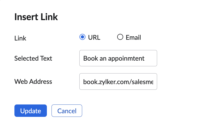Email signature