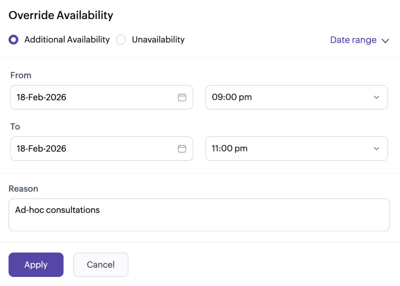>Handling exceptions with overrides