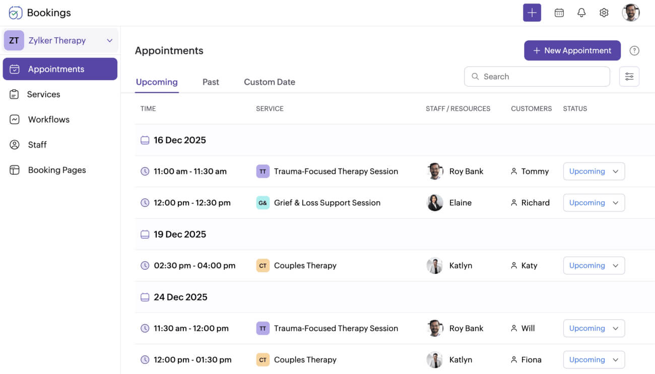 Why do therapists and counselors need appointment scheduling software?