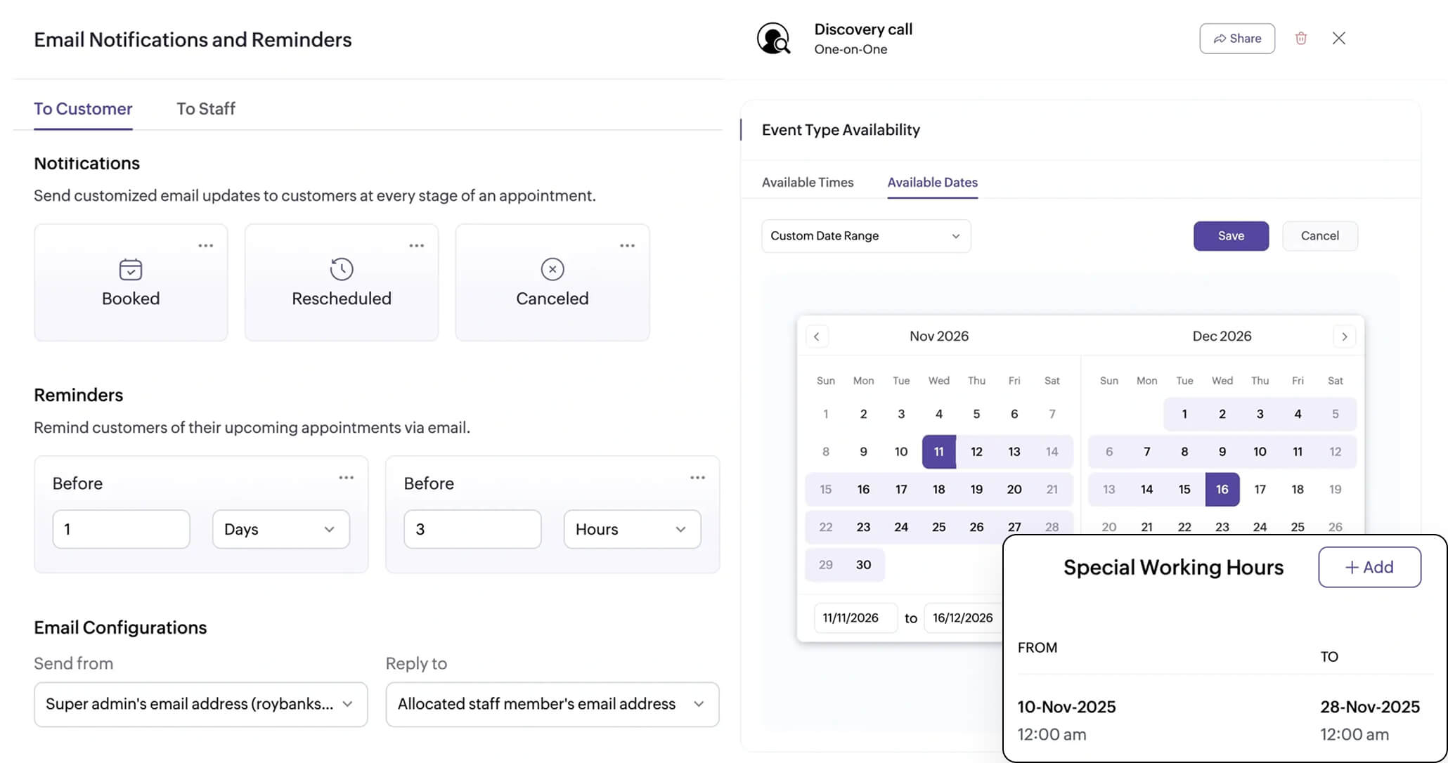 Resource-based scheduling