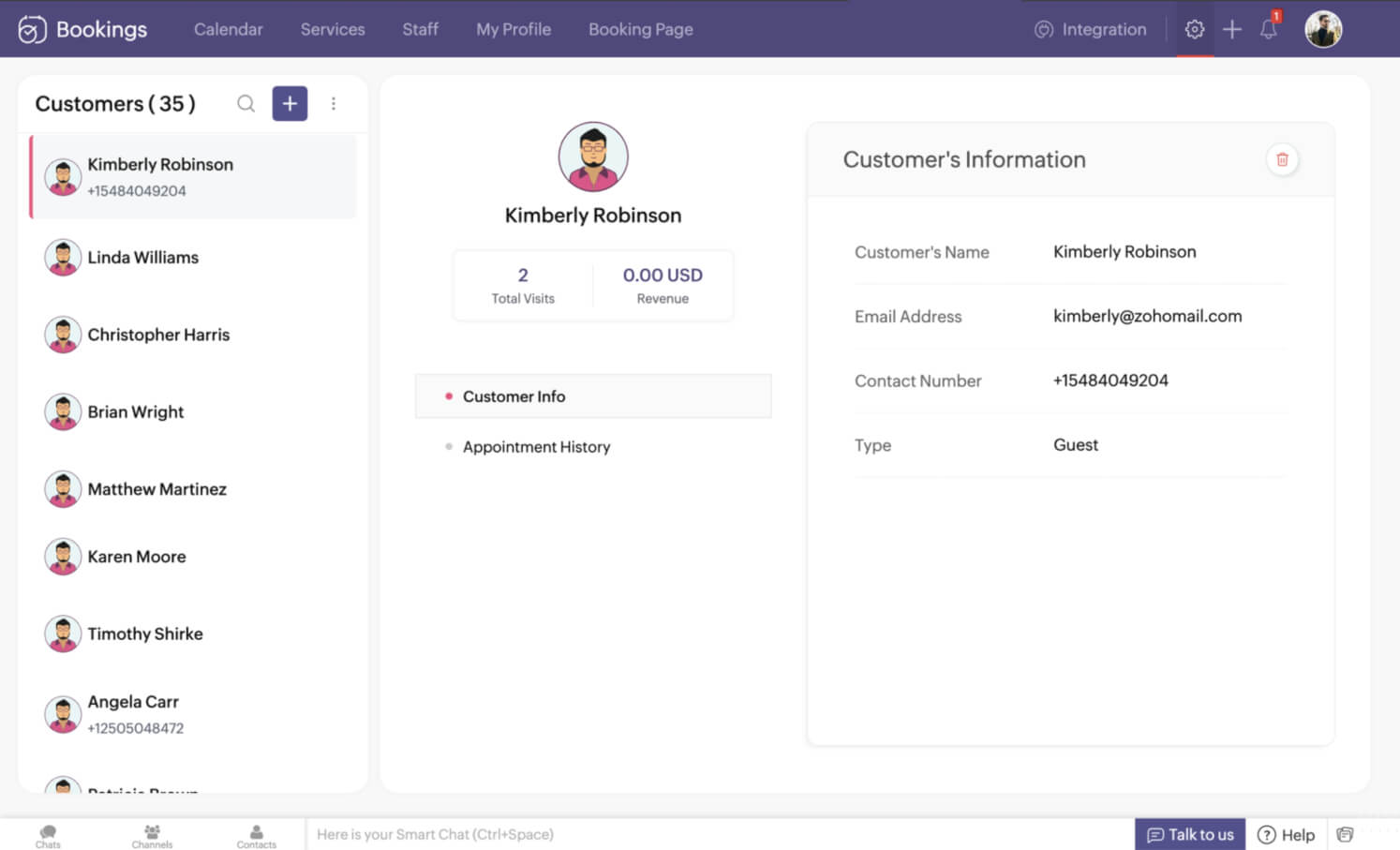 The best Calendly alternative for consultants - Zoho Bookings