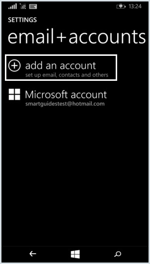 Add accounts