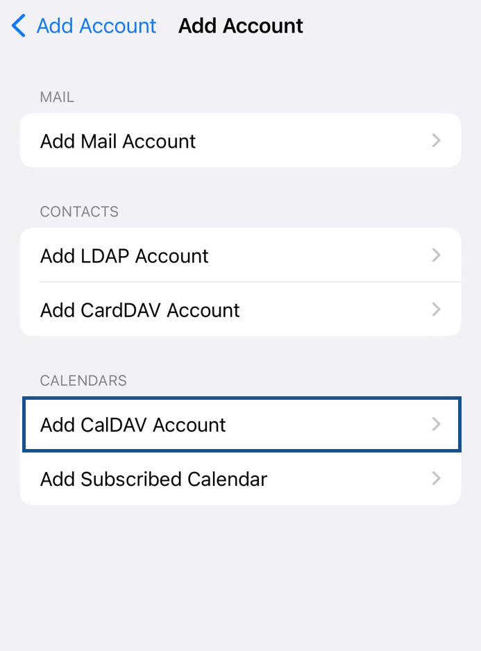 Add Account