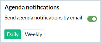 notification