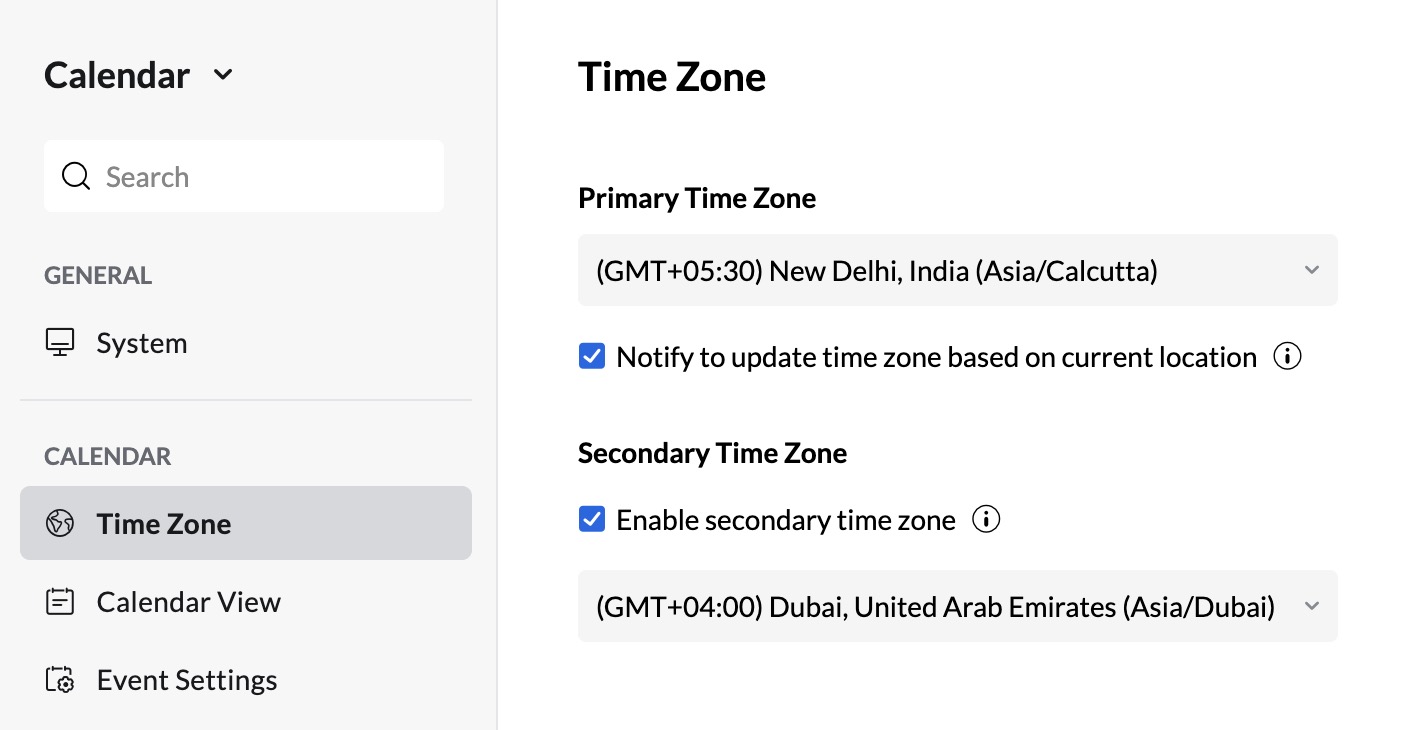 time-zone