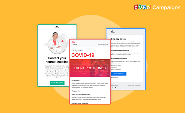 Handling email marketing during COVID-19