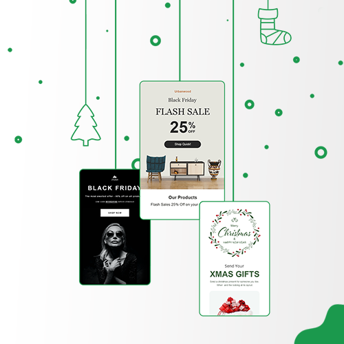 2 types of email content for holiday season