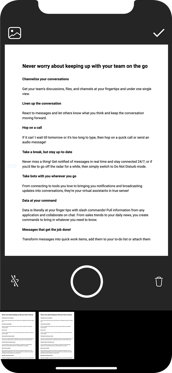 doc scan geen mock