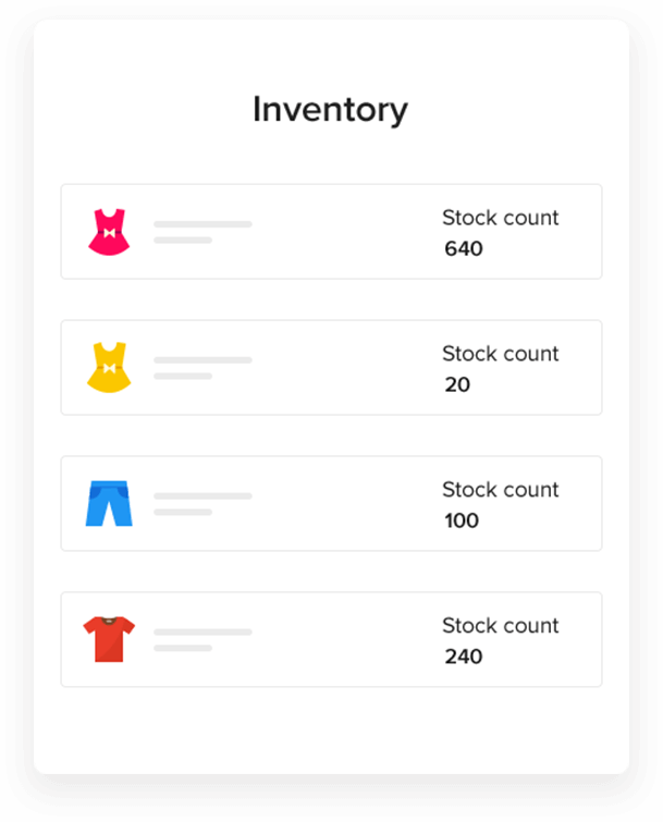 Benefits of Zoho Commerce's inventory system: