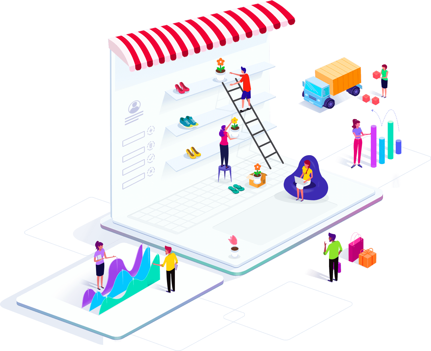  Build your ecommerce website.