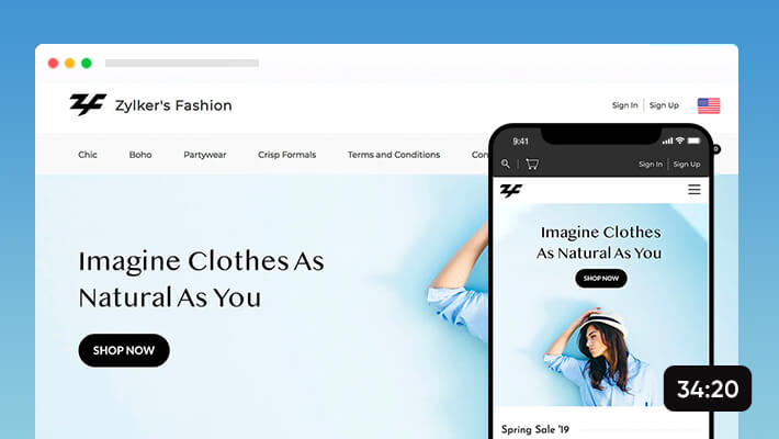 Getting Started Part 2: Launch your Zoho Commerce store