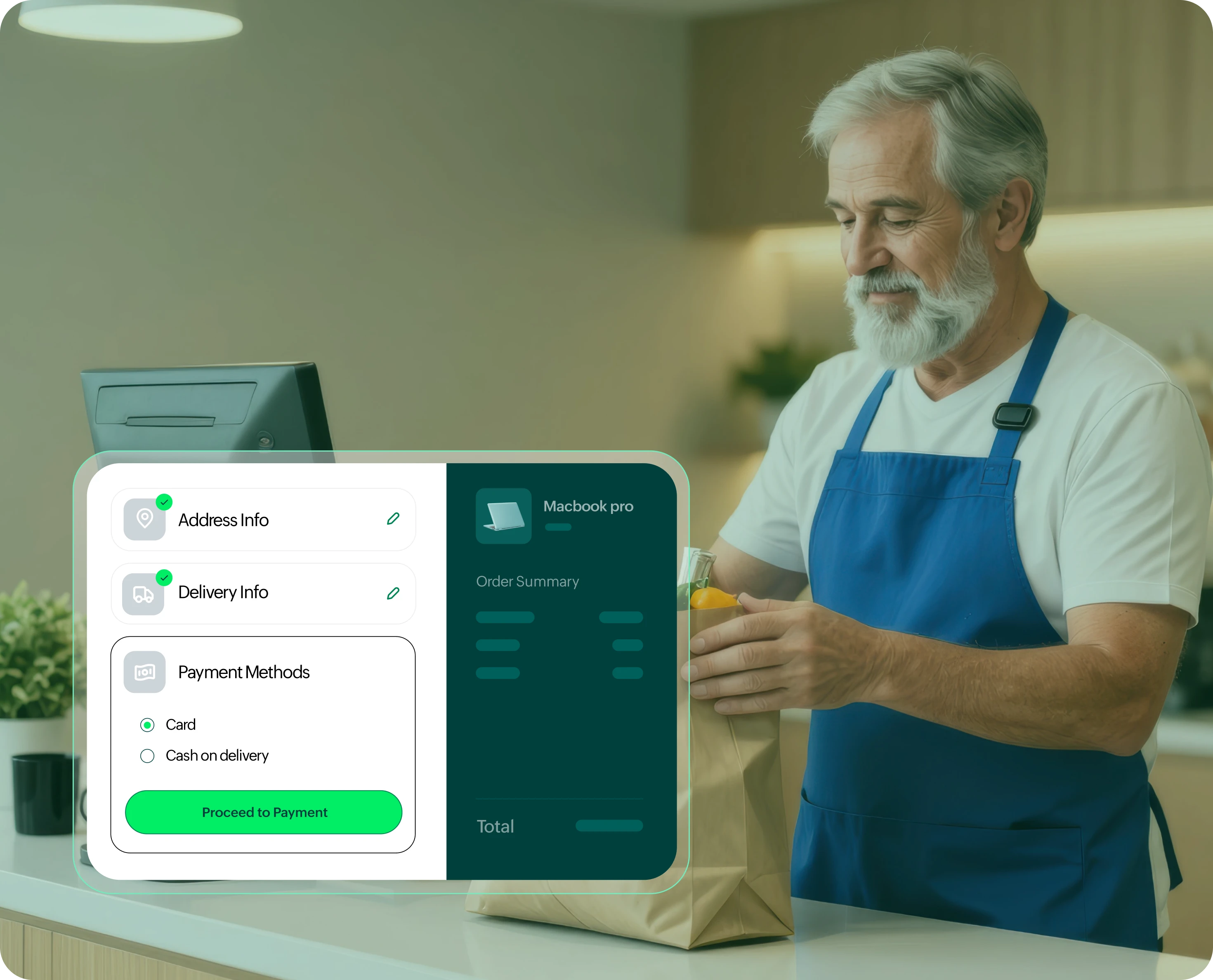 Streamlined checkout