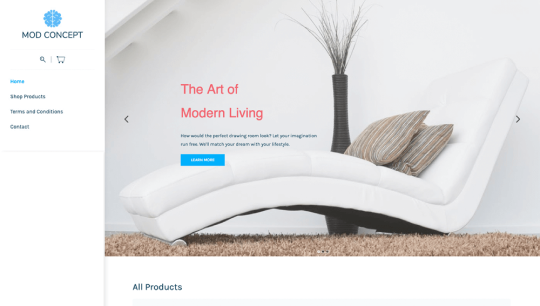 Modern Living | Ecommerce store theme