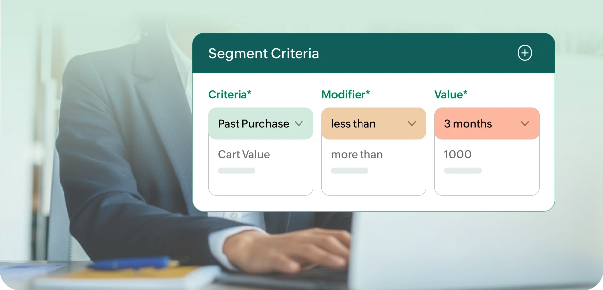 Engage warm leads through audience segmentation
