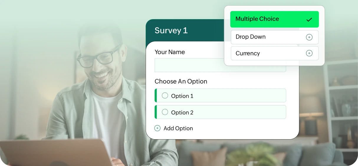 Targeted surveys for greater customer insights in Zoho Commerce