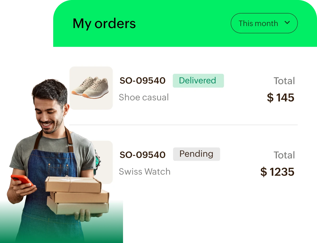 Dedicated customer portal preview