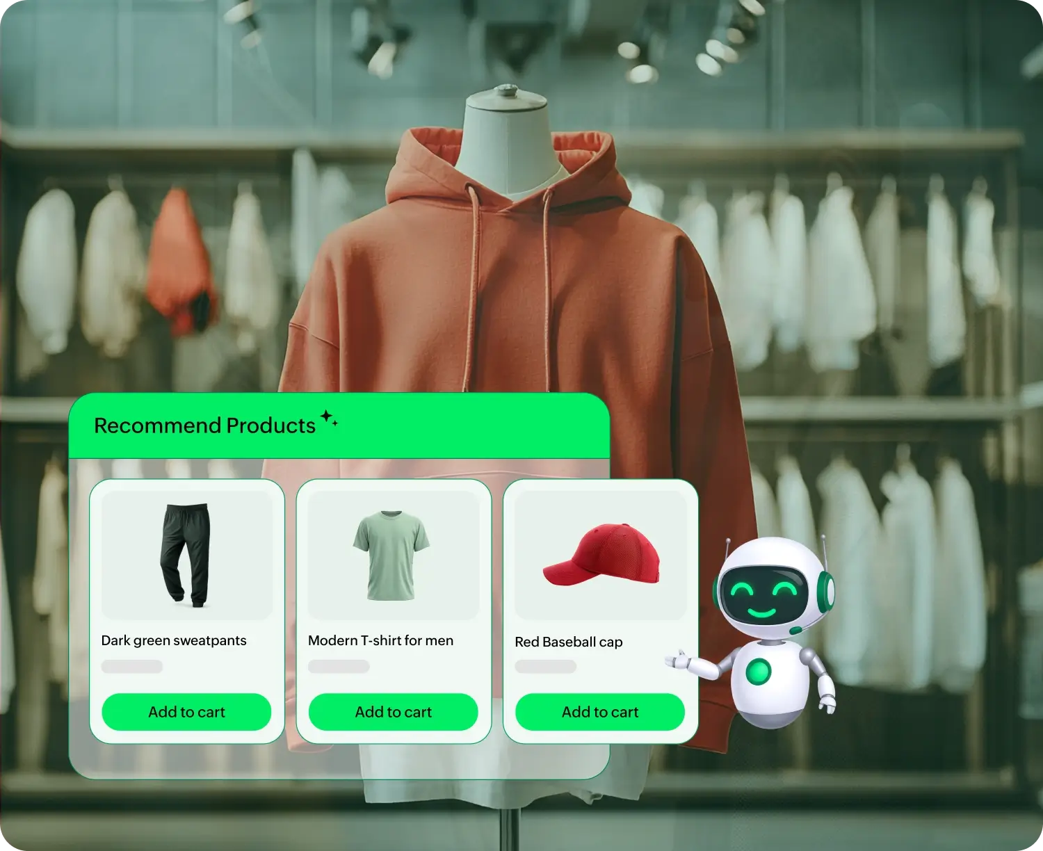 AI-powered product recommendation engine