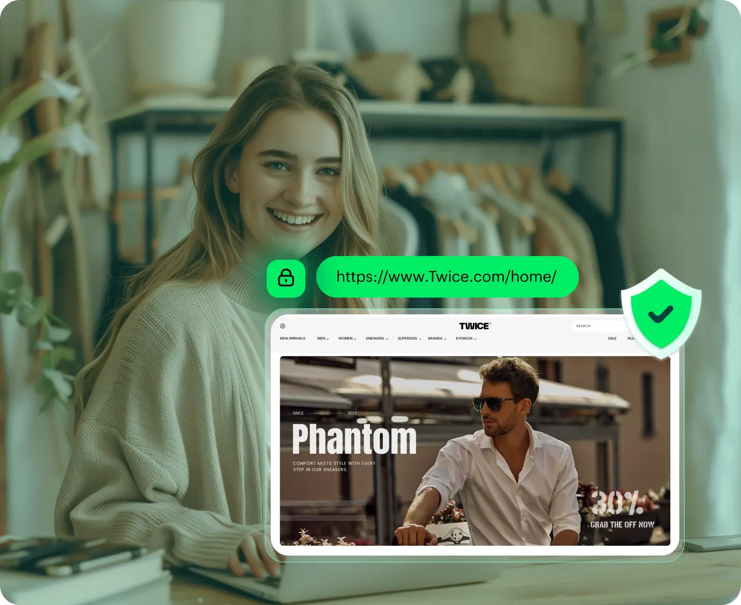 Shipping integrations and secure payment gateway