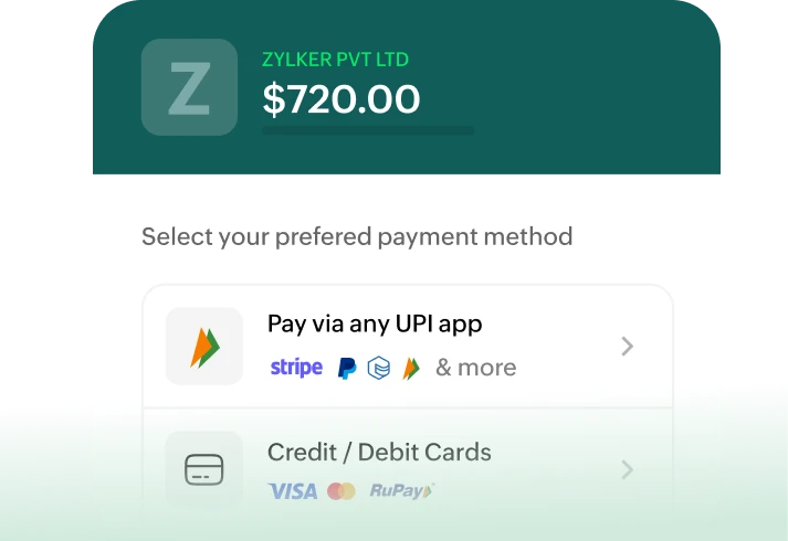 Set up payments