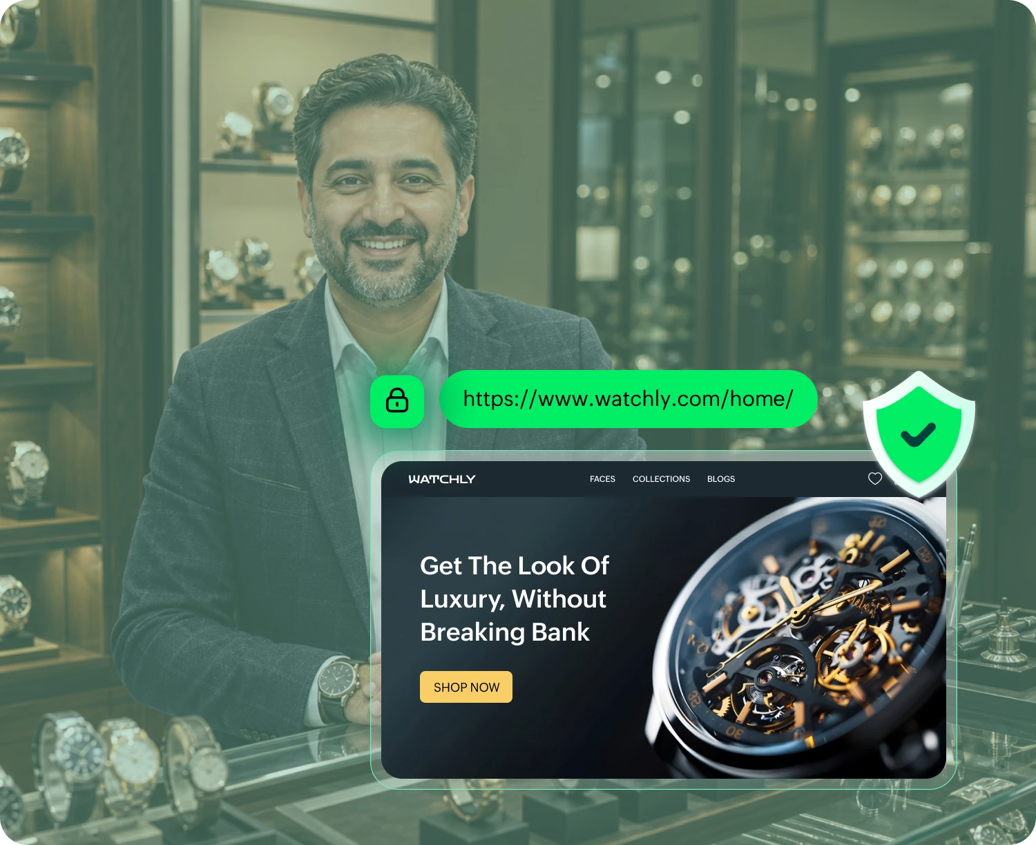 Shipping integrations and secure payment gateway