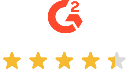 4.3 out of 5 rating on G2