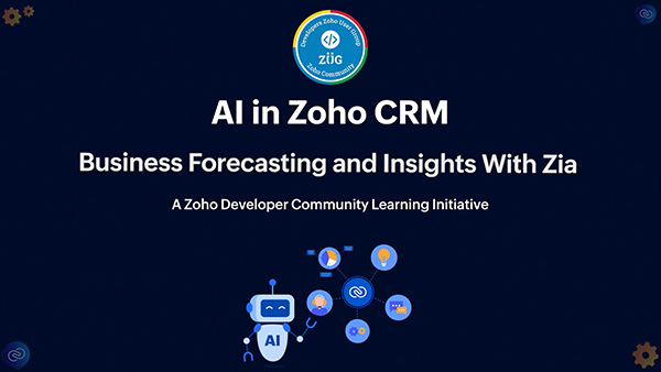 AI in Zoho CRM