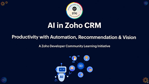 AI in Zoho CRM