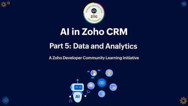AI in Zoho CRM