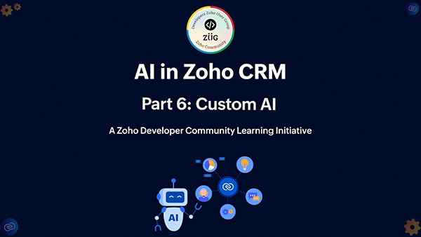 AI in Zoho CRM