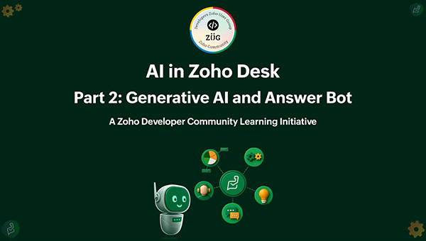 AI in Zoho Desk