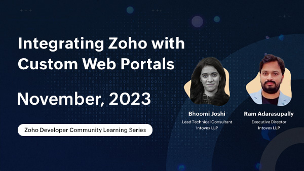 Zoho Developer Hangout Videos