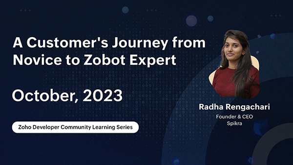 Zoho Developer Hangout Videos