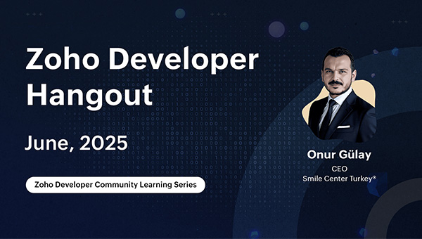 Zoho Developer Hangout Videos