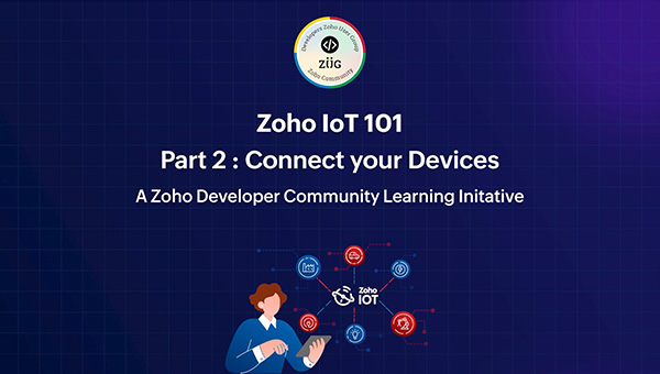 Zoho IoT 101