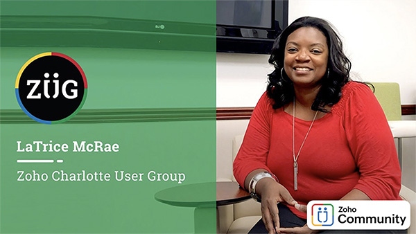 Zoho Customer Voices - Latrice