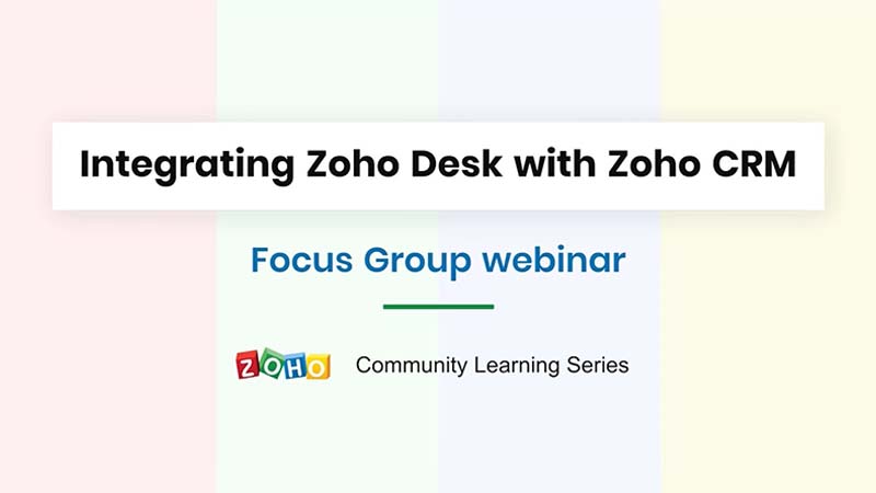 CRM Focus Group webinars