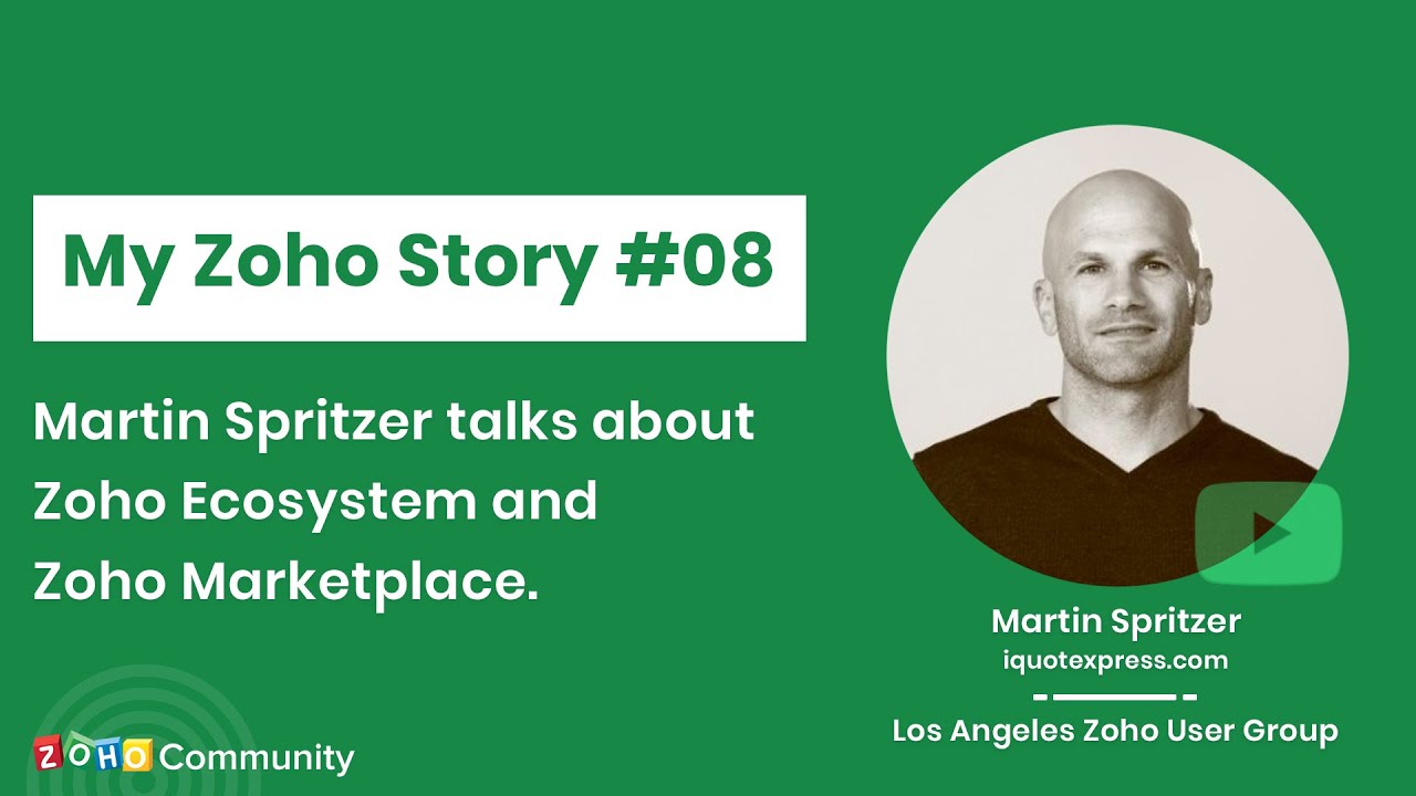 My Zoho Story