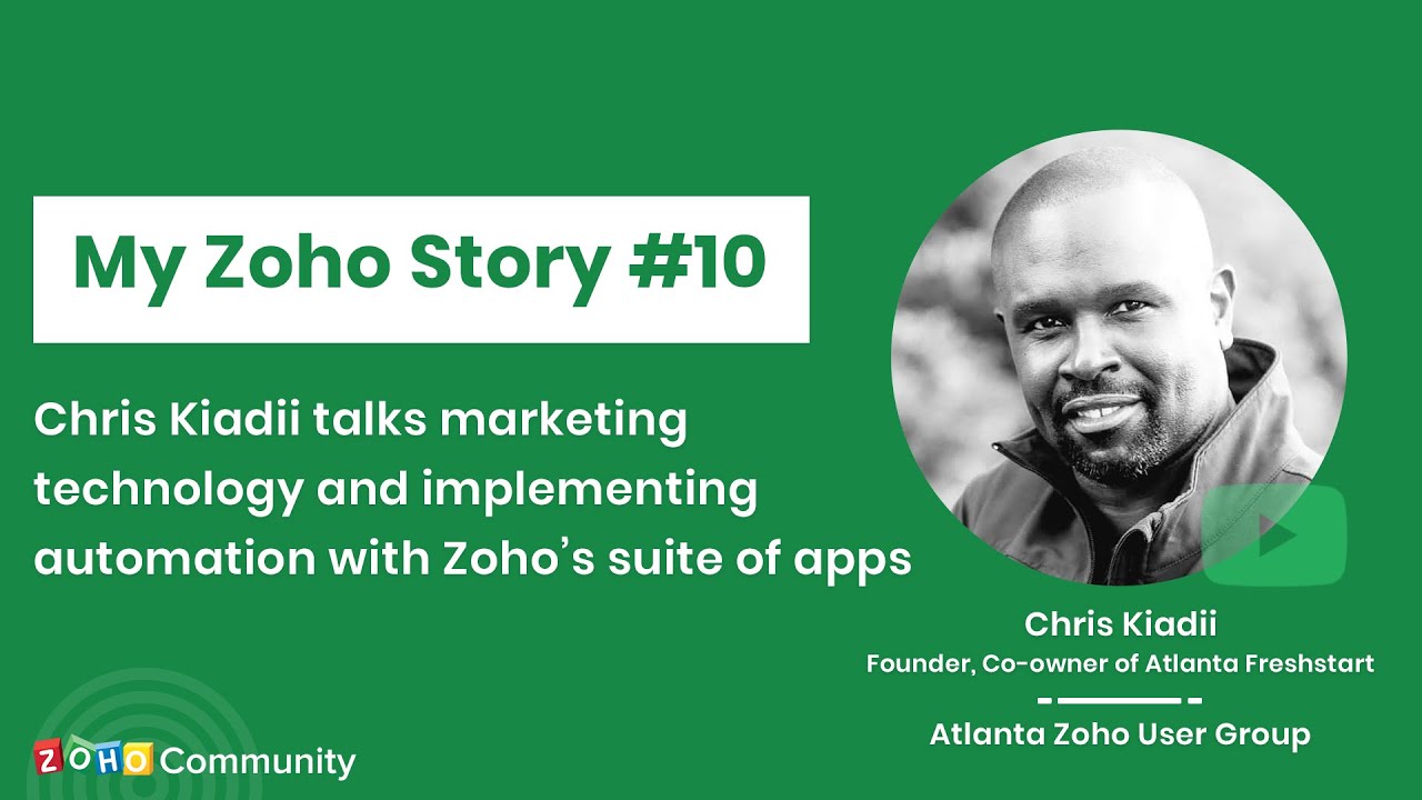 My Zoho Story