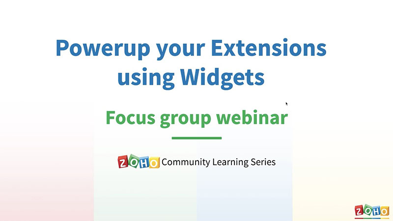 CRM Focus Group webinars