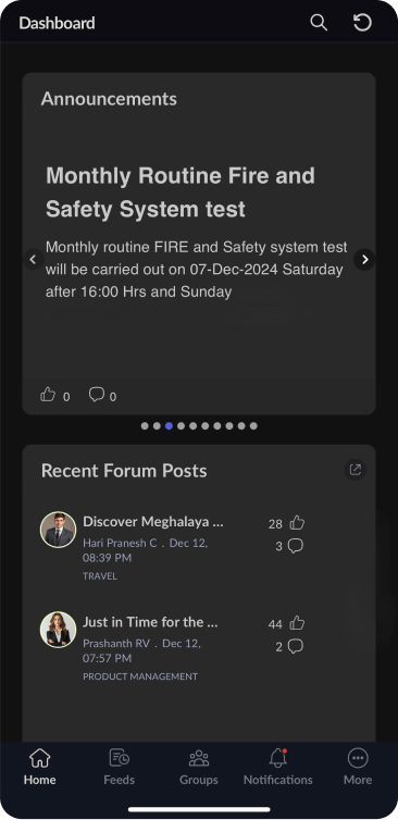 Connect mobile app